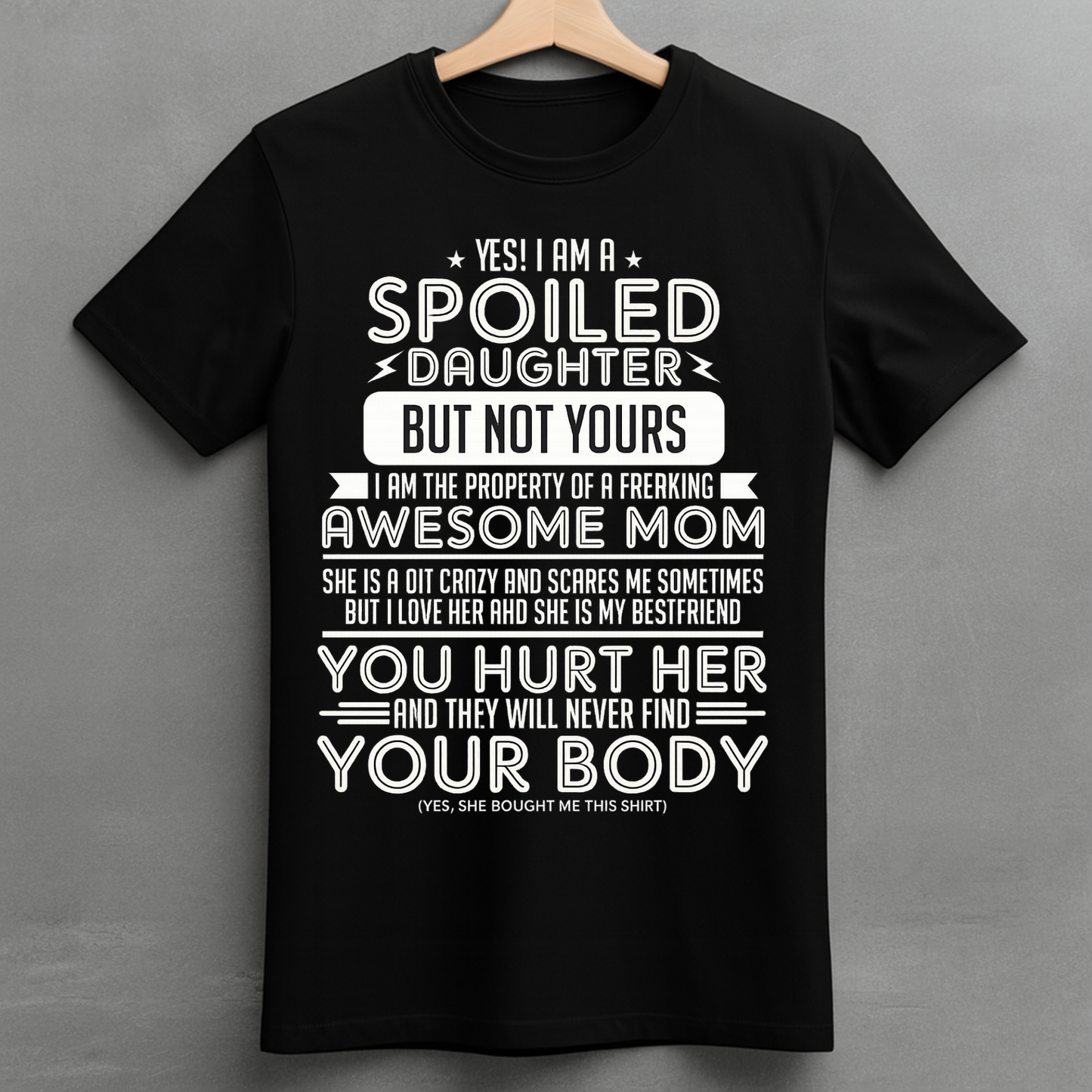 Spoiled & Protected by Mom