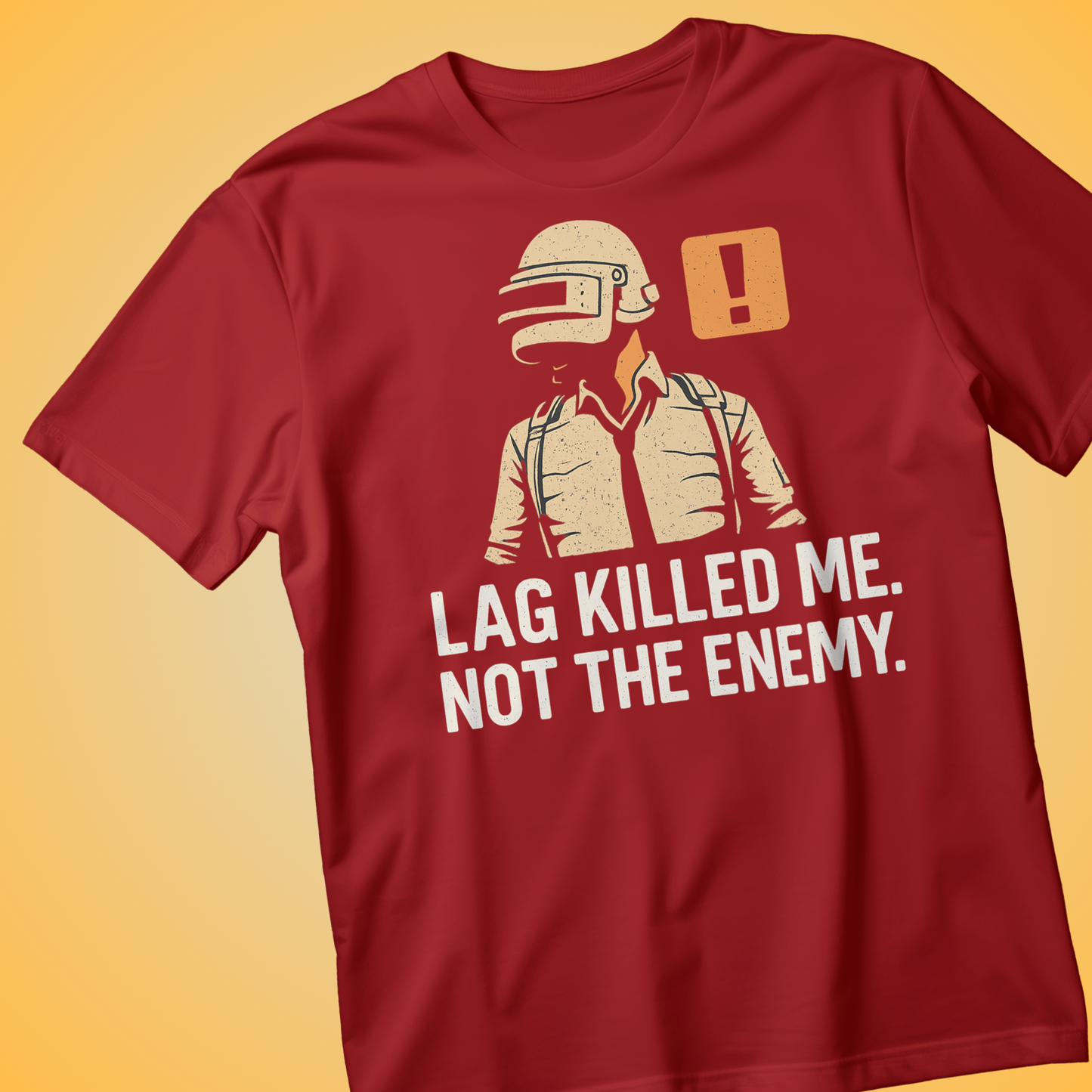 LAG KILLED ME – Ultimate Gamer Rage Tee