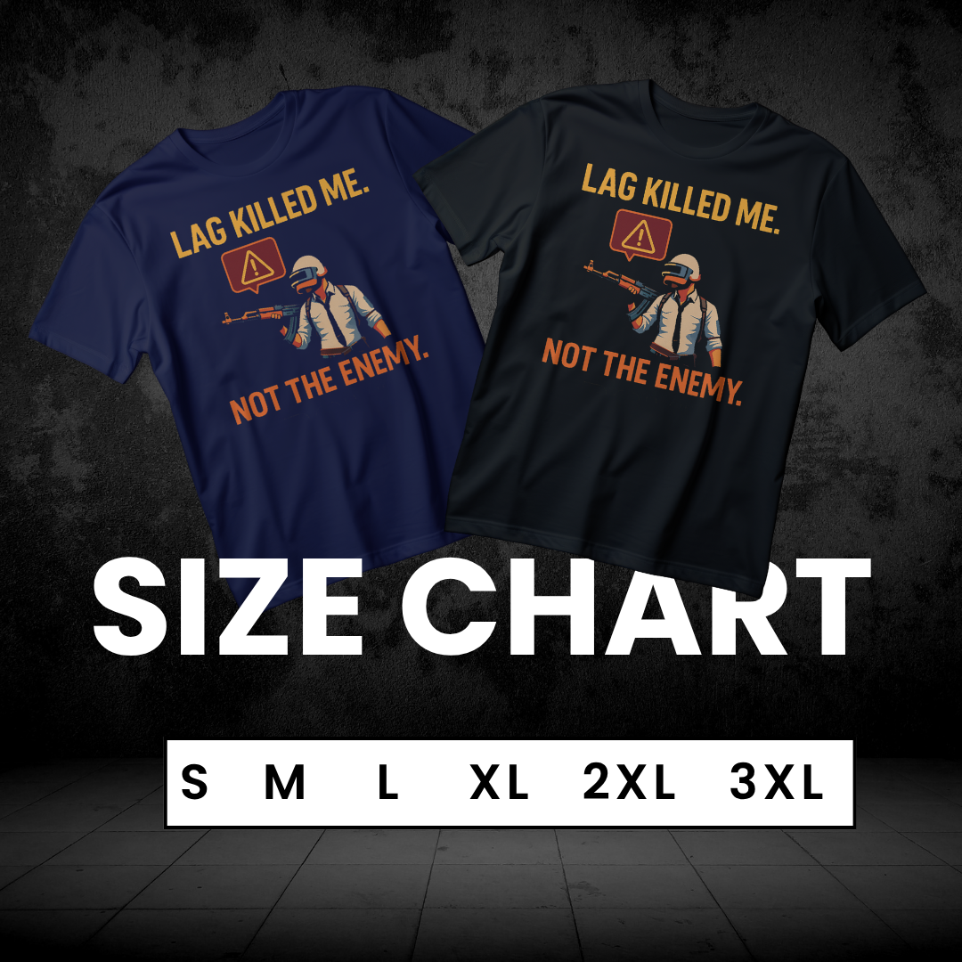 "BLAME THE LAG, NOT MY SKILLS" T-Shirt Design