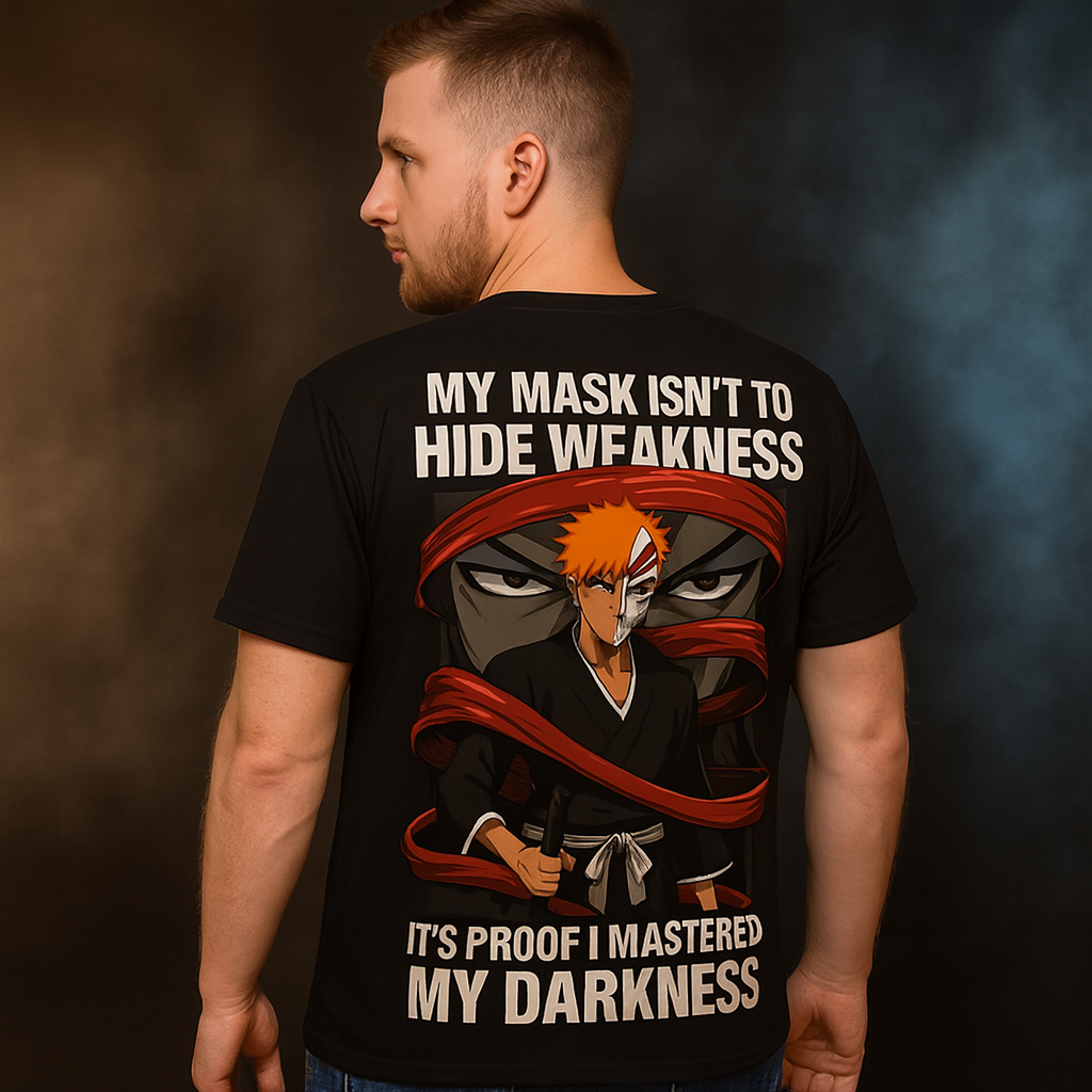 My Mask Isn’t To Hide Weakness – Oversized Anime Tee (Ichigo Edition)