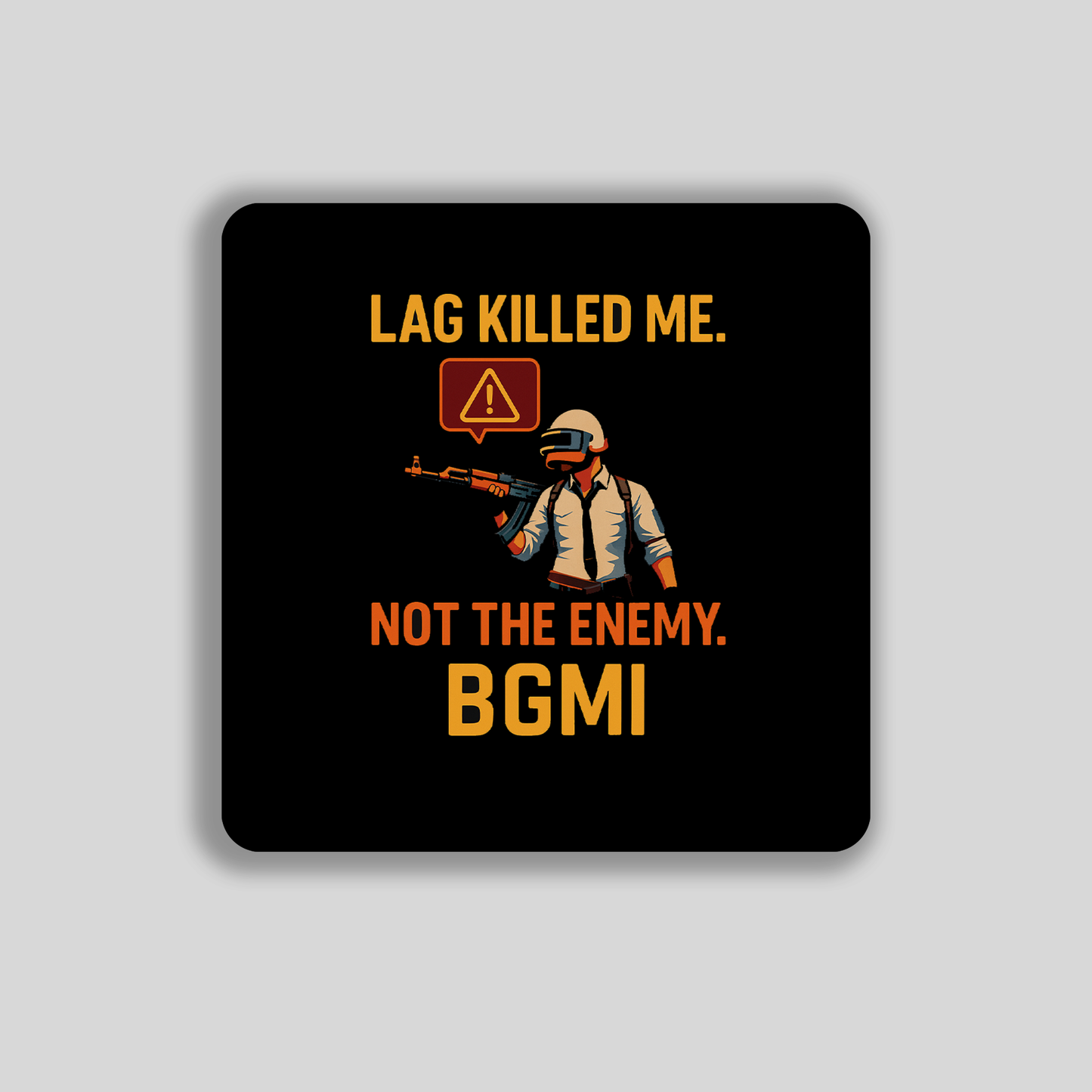 "BLAME THE LAG, NOT MY SKILLS" T-Shirt Design