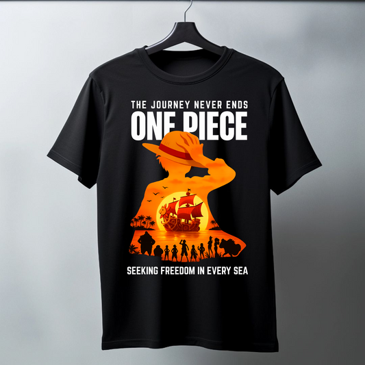 One Piece – Seeking Freedom (Sunset Edition) Regular T-Shirt