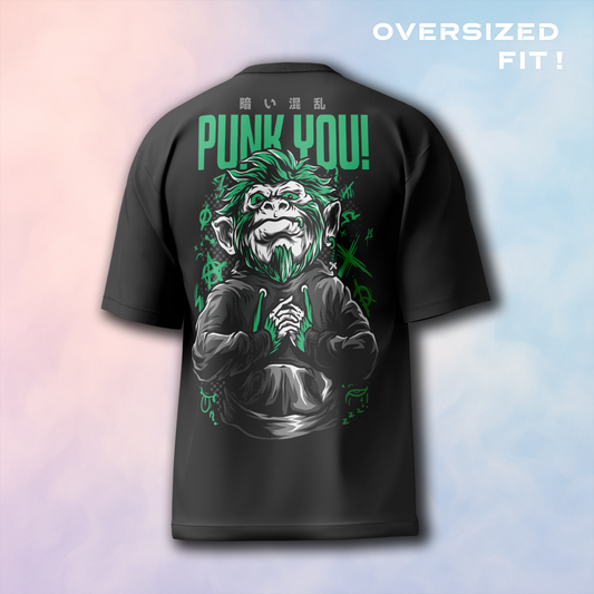 Alpha Primate – Punked Edition Oversized T-Shirt