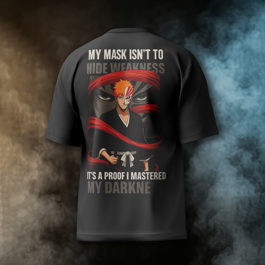 My Mask Isn’t To Hide Weakness – Oversized Anime Tee (Ichigo Edition)