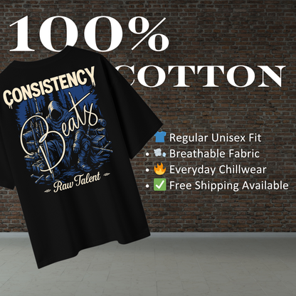 Consistency Beats Raw Talent Regular T-Shirt