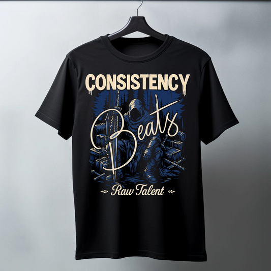 Consistency Beats Raw Talent Regular T-Shirt