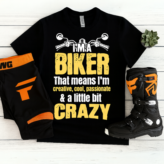 I’m a Biker – Bold Graphic Tee for Riders