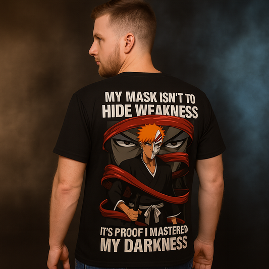 My Mask Isn’t To Hide Weakness – Oversized Anime Tee (Ichigo Edition)