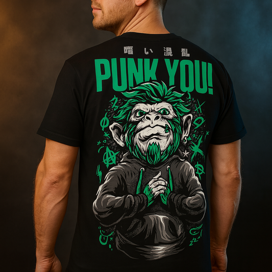 Alpha Primate – Punked Edition Oversized T-Shirt